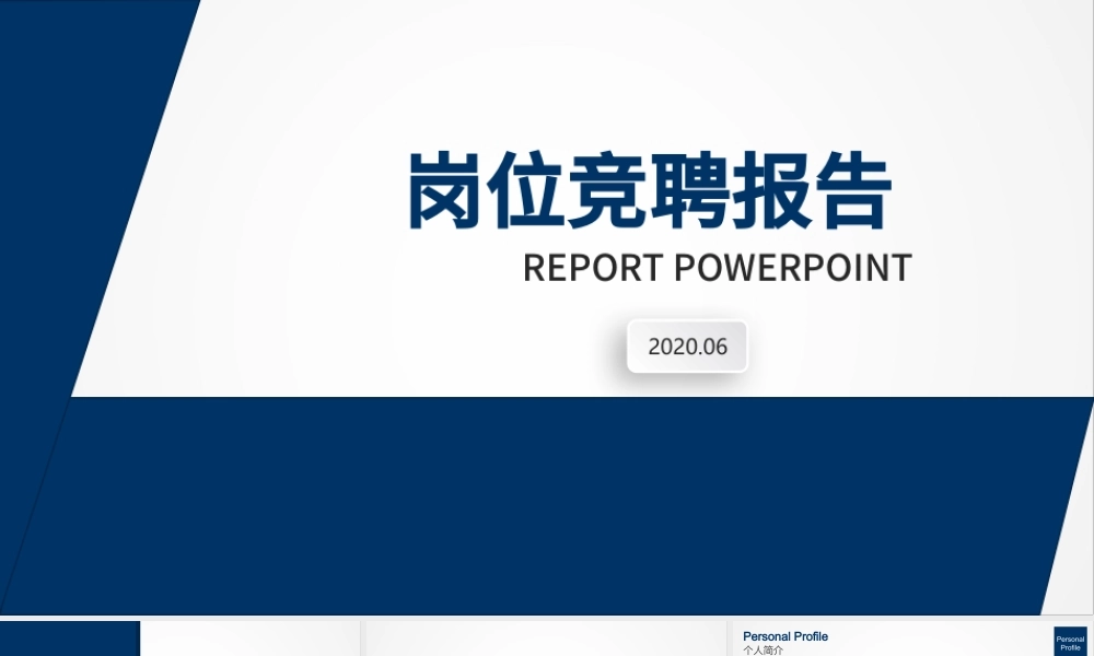 个人简历述职PPT经理竞聘ppt模板幻灯片.pptx
