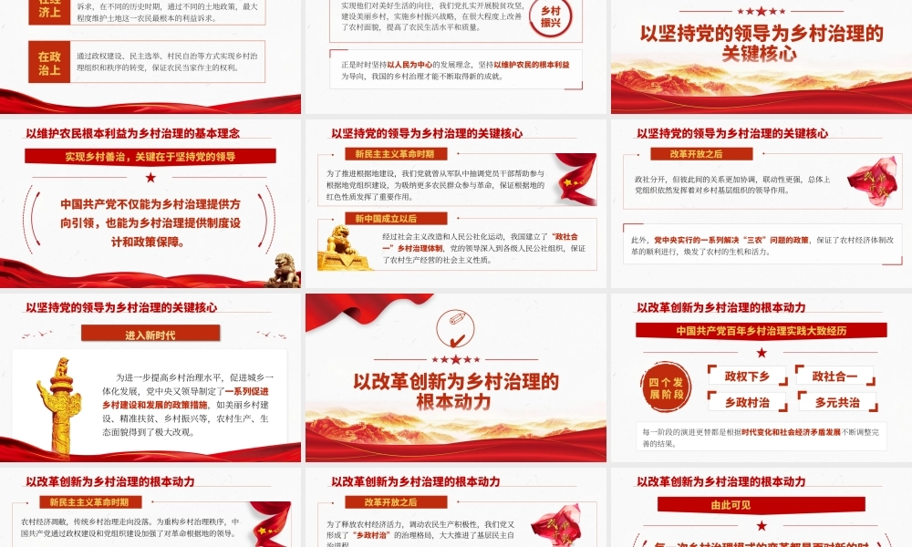H2021206中国共产党百年乡村治理的基本经验.pptx