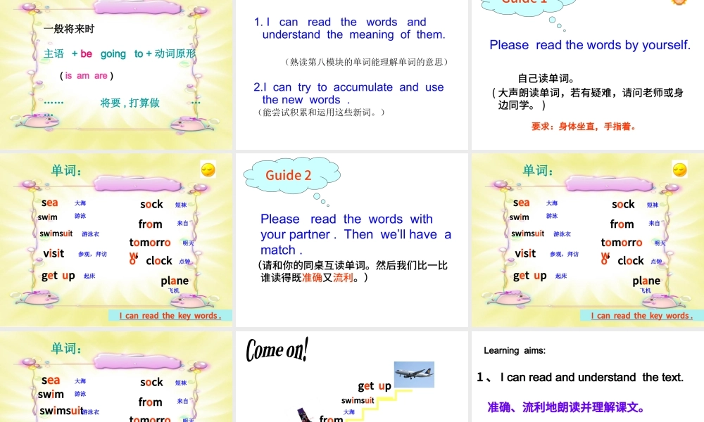 We are going to visit Hainan 英语课件PPT模板.pptx