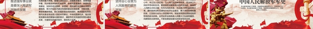红色中国梦强军梦质量强国九一八PPT模板.pptx