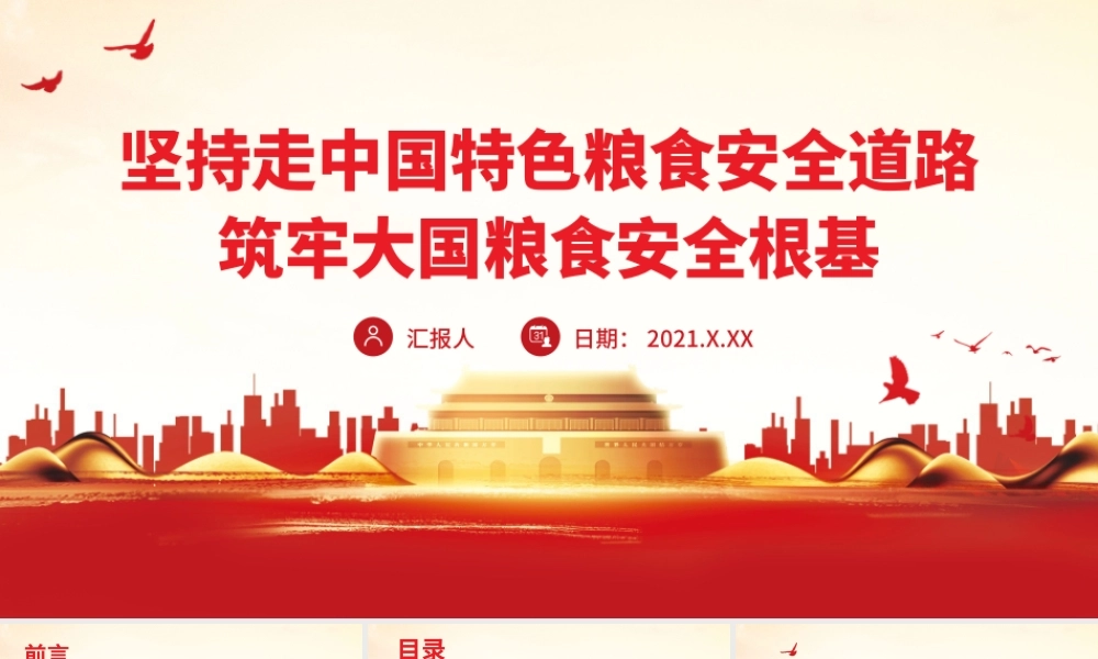 坚持走中国特色粮食安全道路.pptx