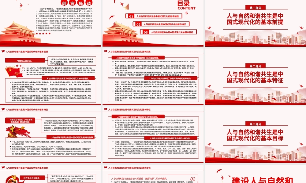 建设人与自然和谐共生的现代化PPT党政风党员干部学习教育专题党课.pptx