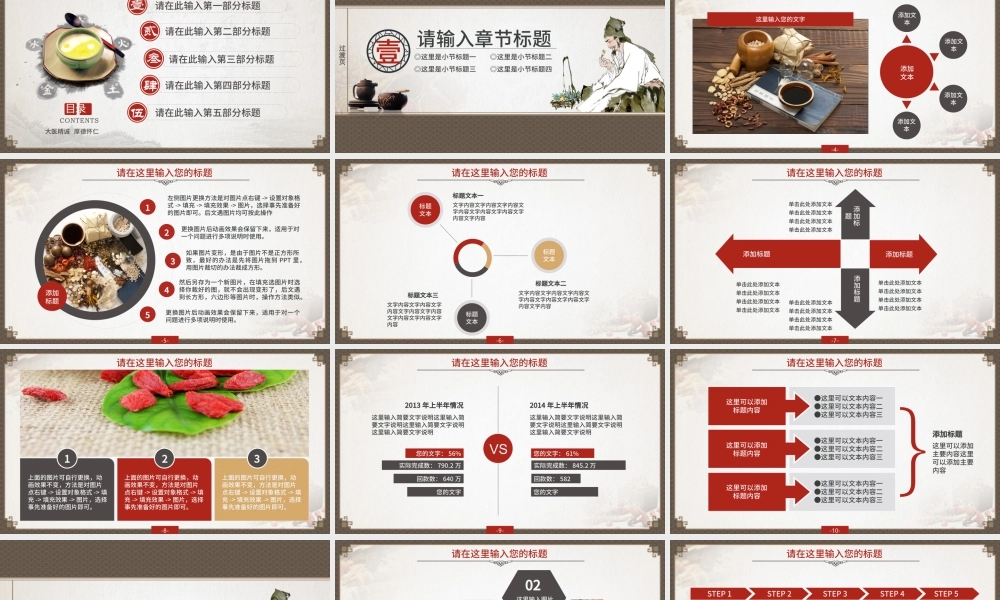 精品中国风中医中药PPT模板.pptx