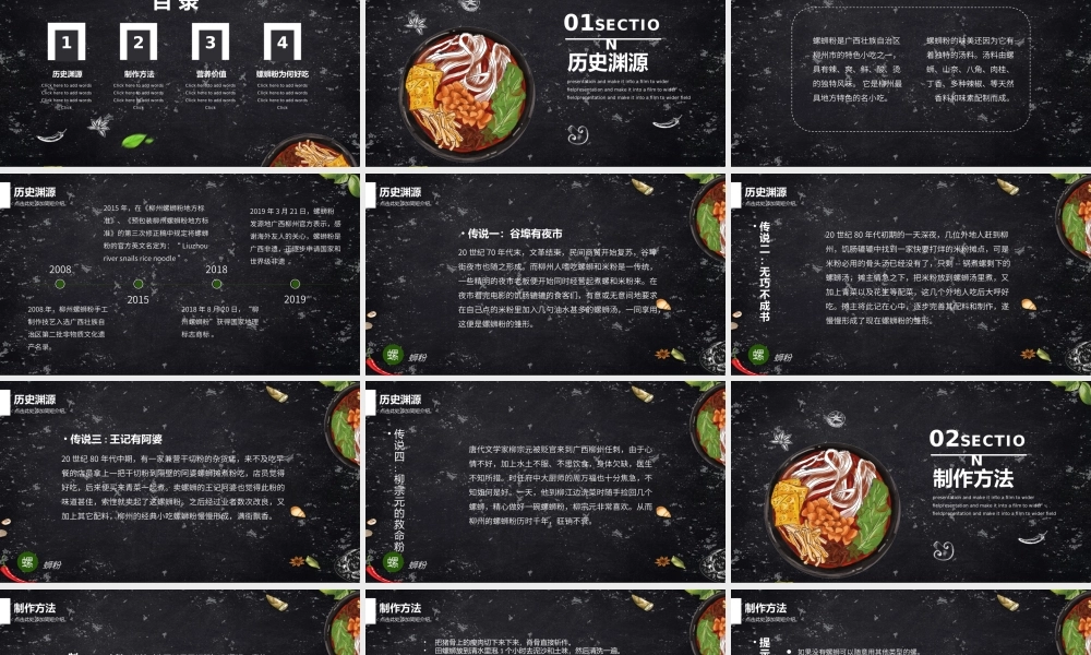 螺蛳粉2PPT模板.pptx