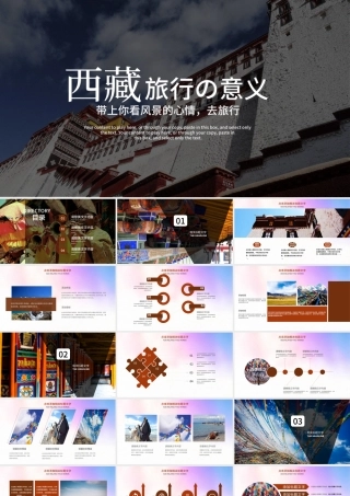 美丽西藏旅游风光西藏文化PPT.pptx