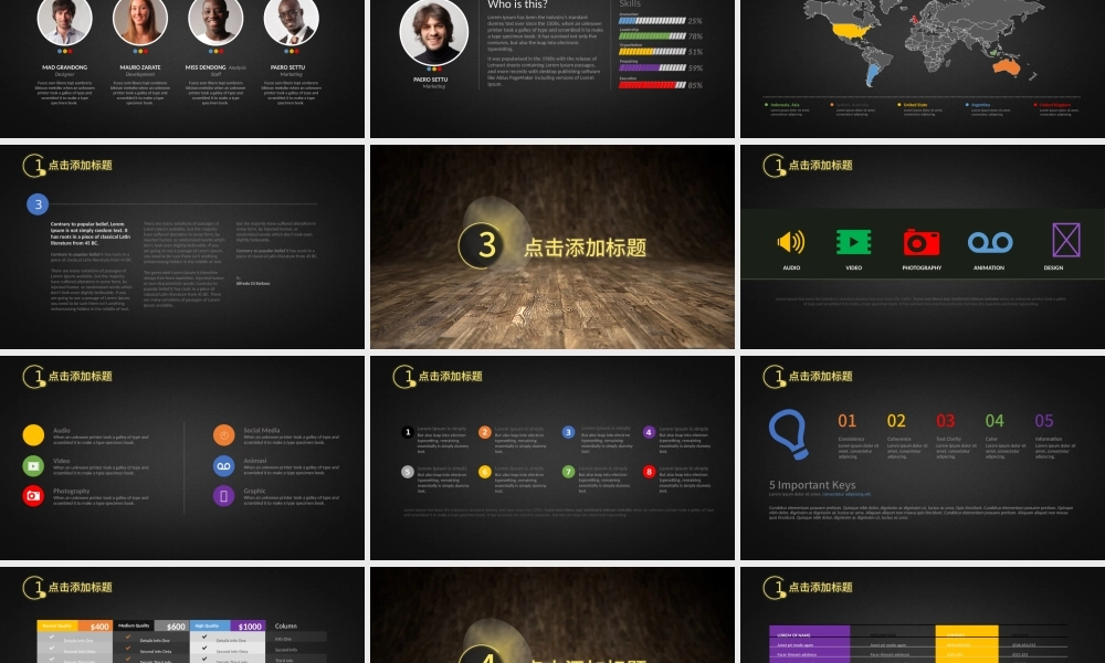 欧美商务工作总结会议报告ppt模版.pptx