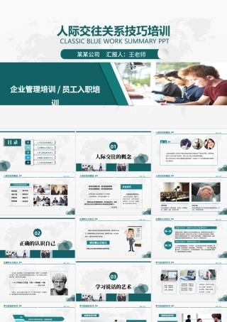 企业培训之人际关系培训PPT模板.pptx