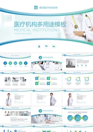 商务医疗模板工作报告PPT.pptx