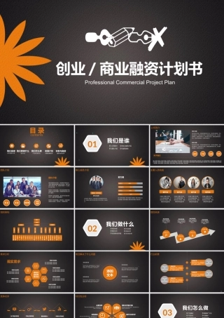 商业融资计划书.pptx