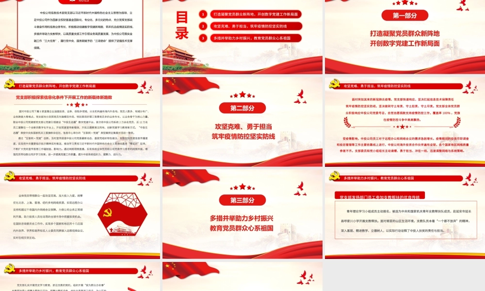 数字党建开拓创新 科技引擎助力发展.pptx