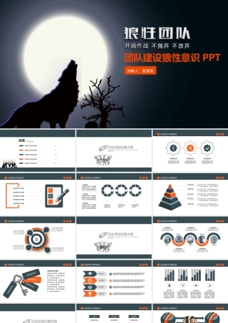 团队建设狼性团队意识PPT.pptx