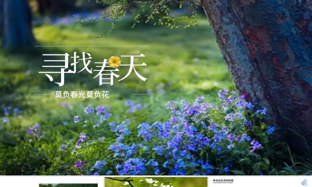 唯美旅游度假摄影电子相册PPT模板.pptx