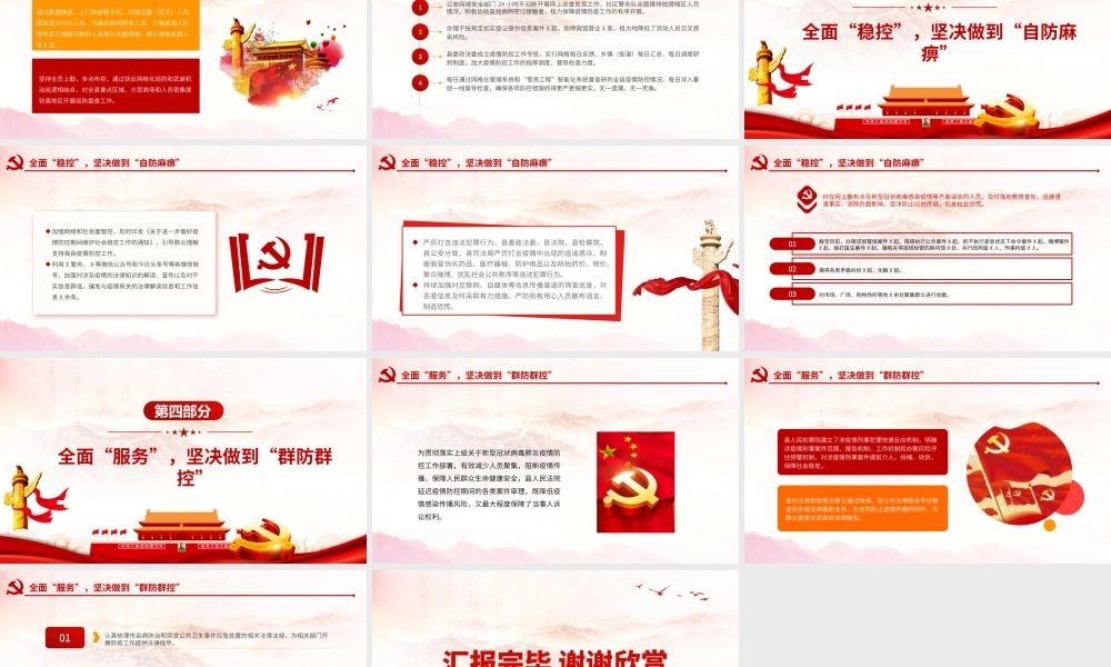 新型冠状病毒肺炎疫情防控工作履职报告.pptx