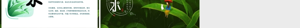 雨水-二十四节气ppt.pptx