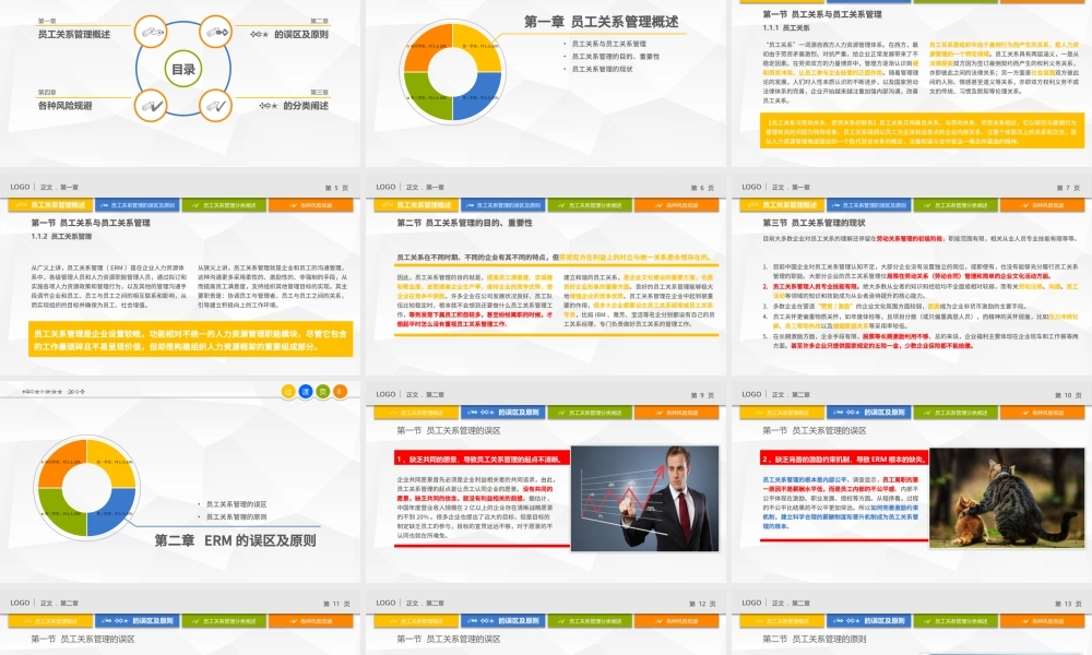员工管理教育培训PPT公司员工培训PPT模板幻灯片.pptx