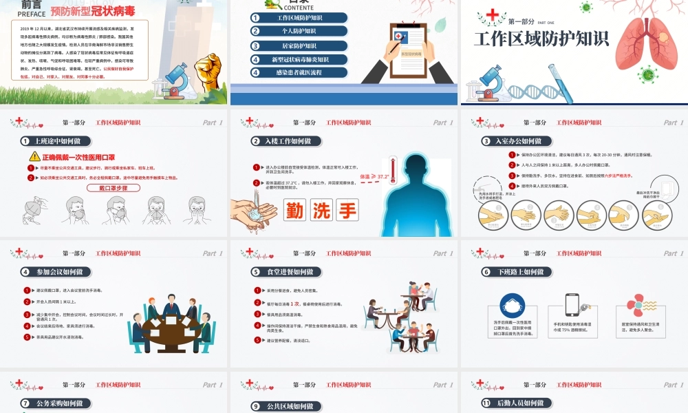 原创公民预防新冠肺炎感染卫生健康知识指南手册.pptx