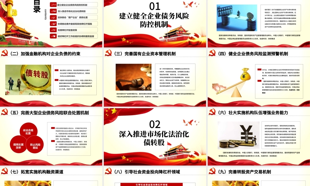 原创学习解读2018年降低企业杠杆率工作要点PPT.pptx