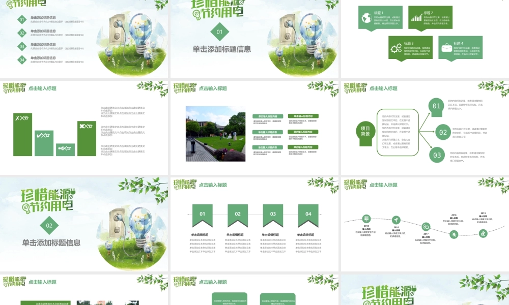 珍惜能源节约用电.pptx