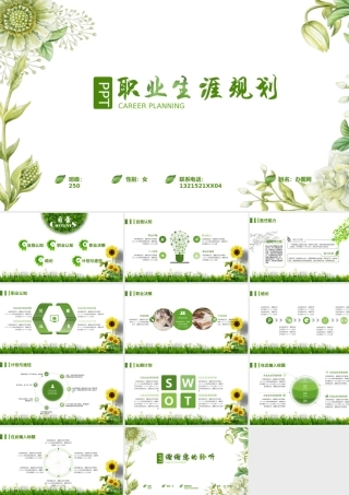 职业生涯规划PPT模板.pptx