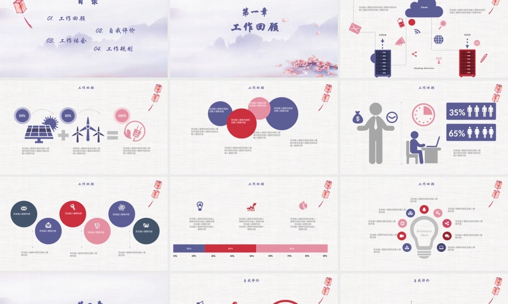 中国风古典述职报告PPT模板.pptx