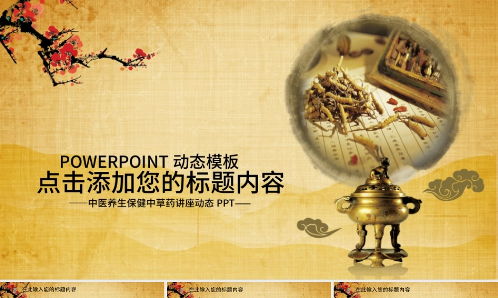 中医院中药养生保健食疗动态PPT.pptx