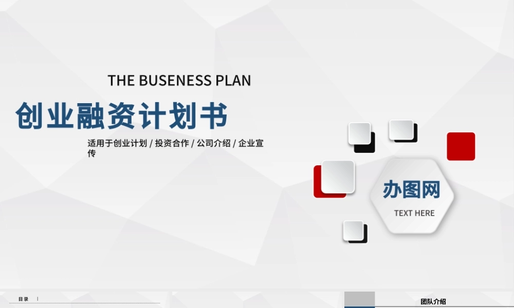 微粒体完整框架创业融资计划书PPT模板幻灯片.pptx