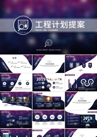 项目计划swot分析提案PPT模板.pptx