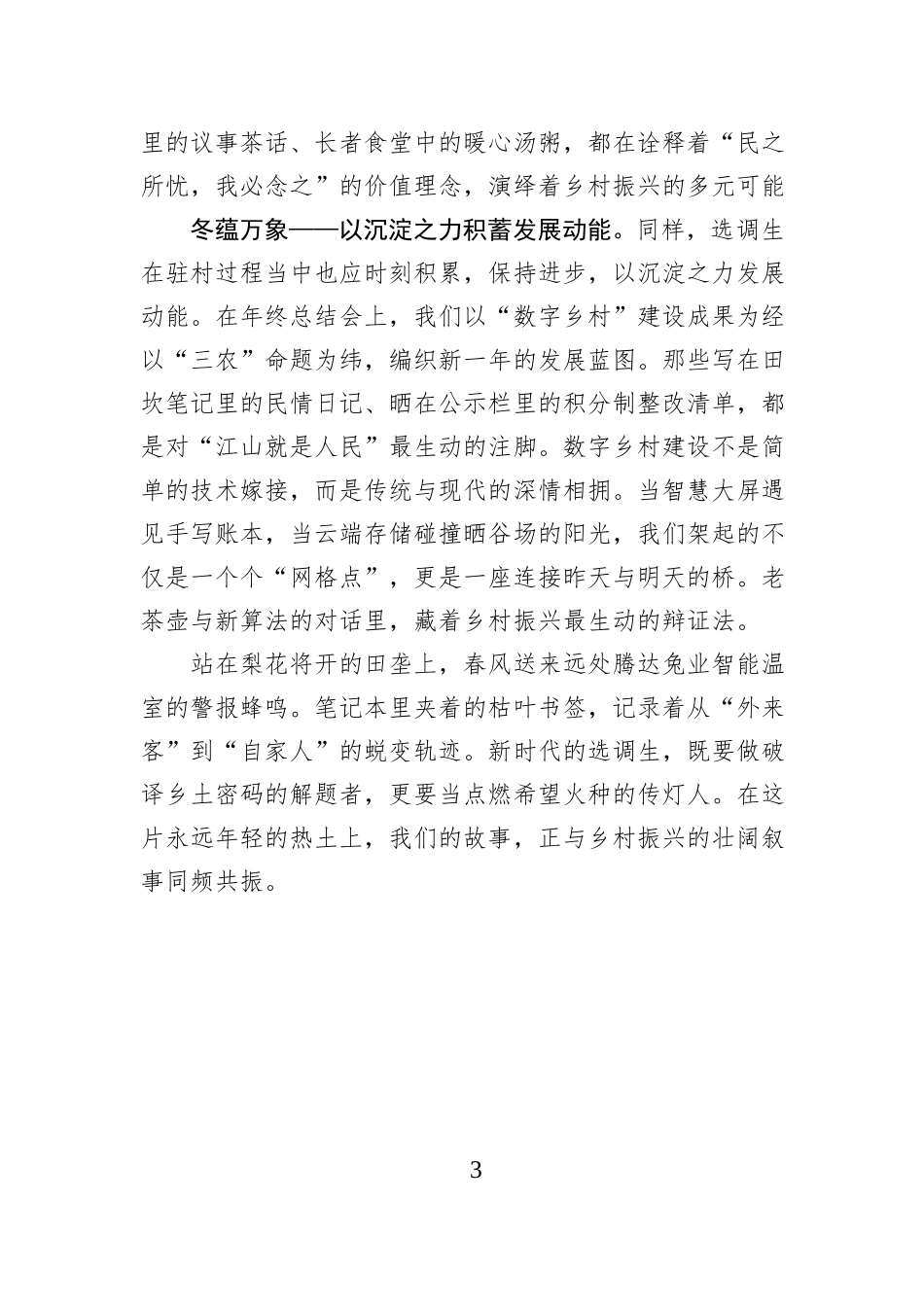 青春作笺写振兴——一名驻村选调生的四季答卷.docx_第3页