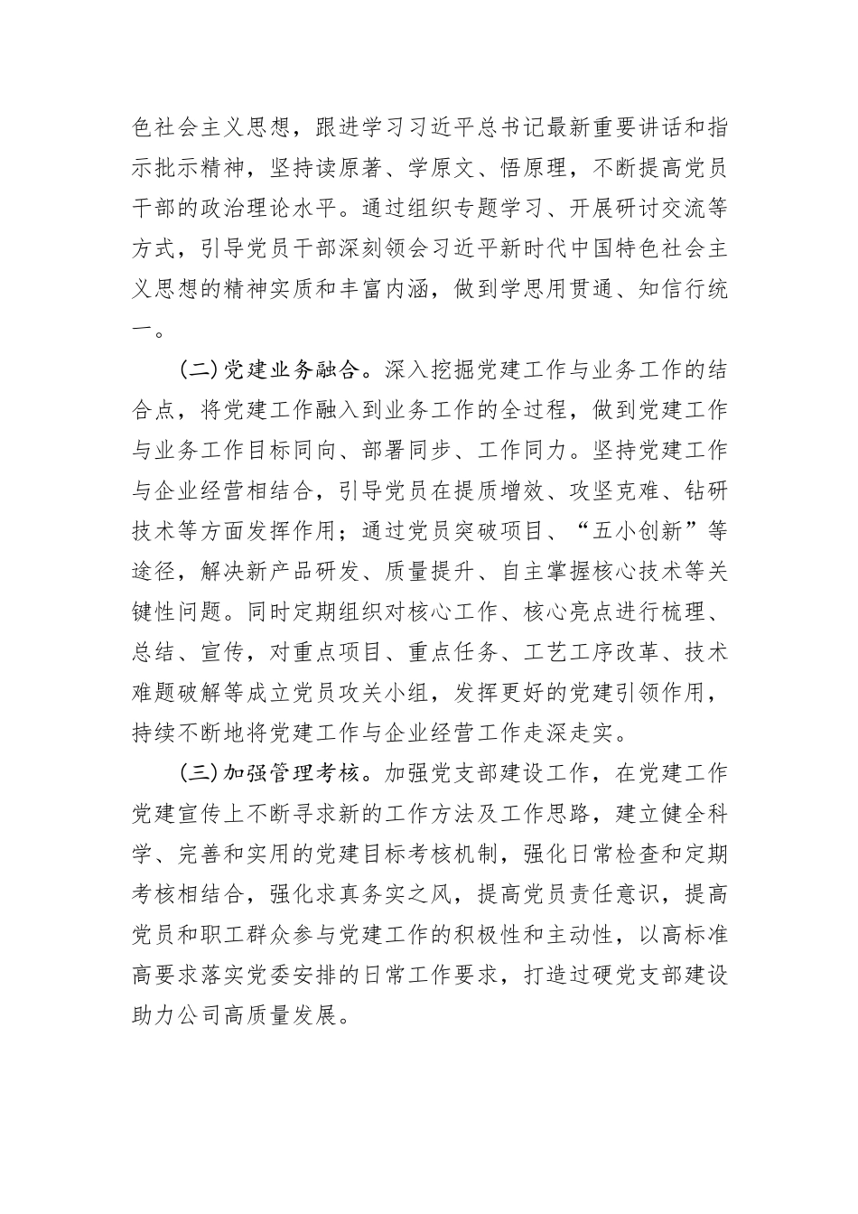 2025党组织书记年度总结报告.docx_第3页