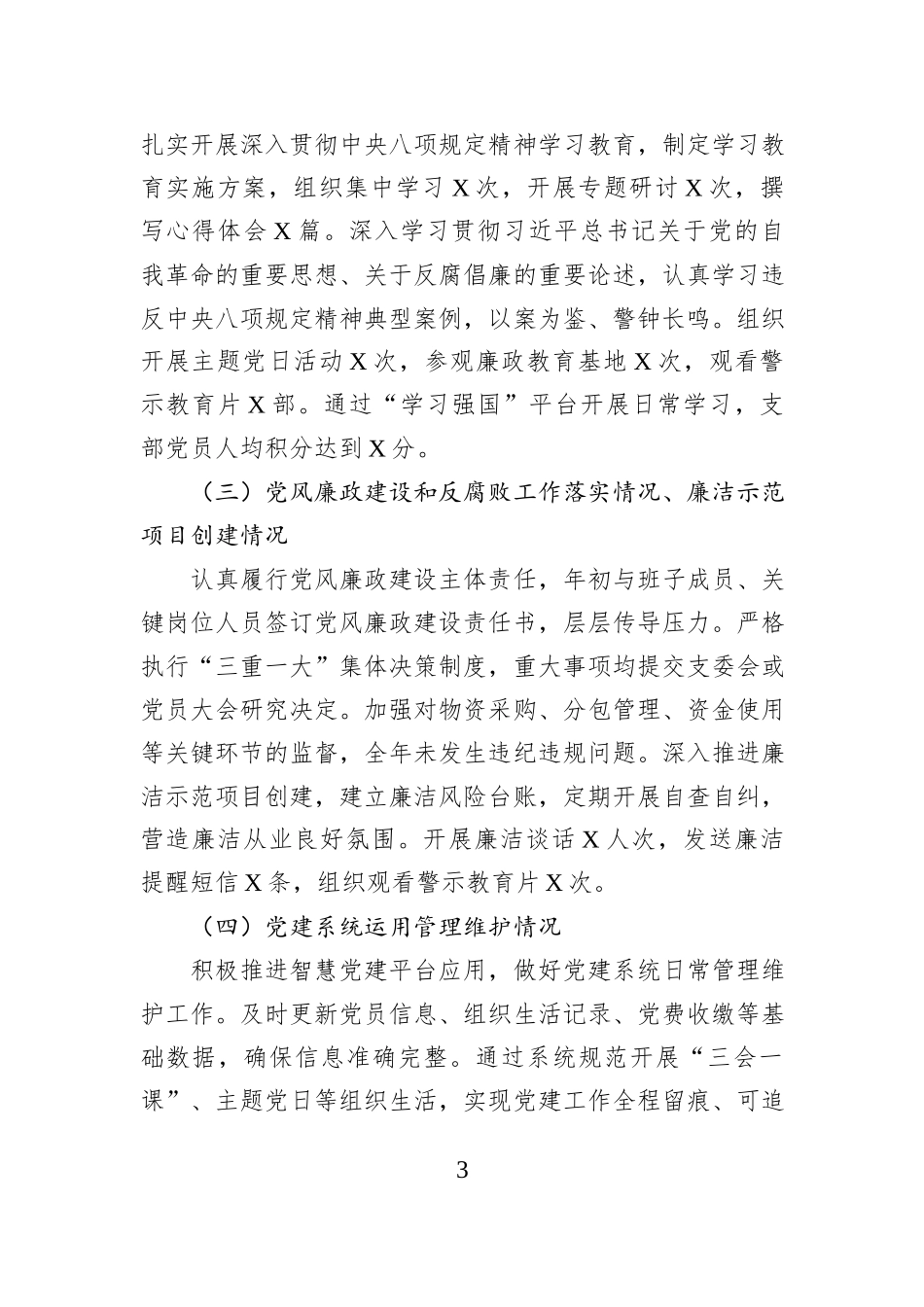 2025年度公司党支部书记述职报告.docx_第3页